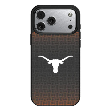 University of Texas Longhorns Linen MagSafe Compatible Phone Case for Apple iPhone