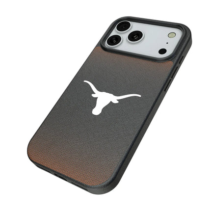 University of Texas Longhorns Linen MagSafe Compatible Phone Case for Apple iPhone