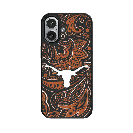 University of Texas Longhorns Paisley MagSafe Compatible Phone Case for Apple iPhone