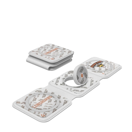 University of Texas Longhorns Quadtile Foldable 3 in 1 Charger