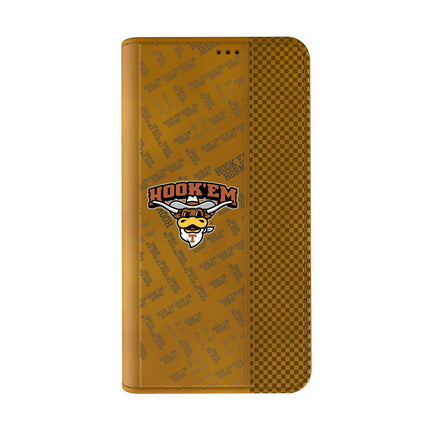 University of Texas Longhorns Quadtile Folio Phone Case for Apple iPhone