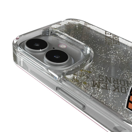 University of Texas Longhorns Quadtile Glitter Phone Case for Apple iPhone