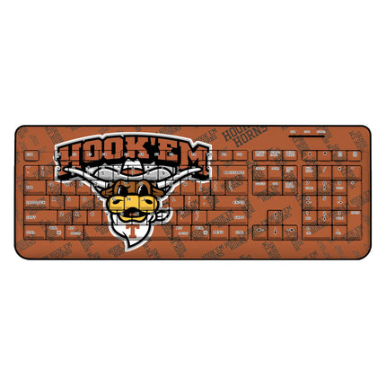 University of Texas Longhorns Quadtile Wireless USB Keyboard