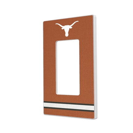 University of Texas Longhorns Stripe Hidden-Screw Light Switch Plate