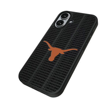 University of Texas Longhorns Text Backdrop MagSafe Compatible Phone Case for Apple iPhone