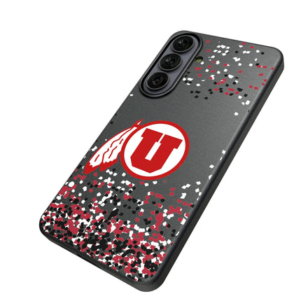 University of Utah Utes Confetti MagSafe Compatible Phone Case for Samsung Galaxy