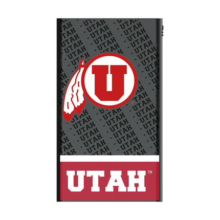 University of Utah Utes Endzone Plus 5000mAh Flat Powerbank