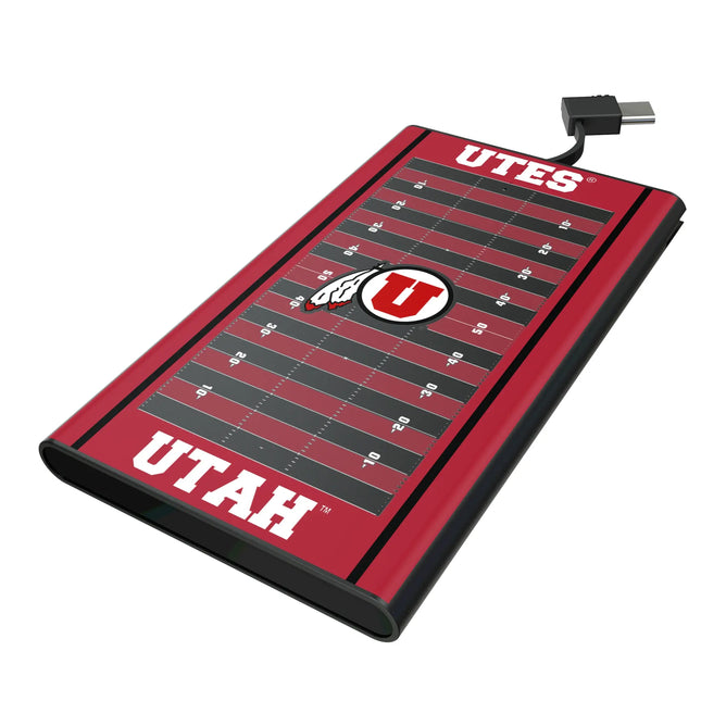University of Utah Utes Field 5000mAh Flat Powerbank
