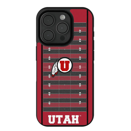 University of Utah Utes Field Bump Phone Case for Apple iPhone