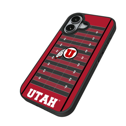 University of Utah Utes Field Bump Phone Case for Apple iPhone