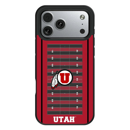 University of Utah Utes Field Bump Phone Case for Apple iPhone