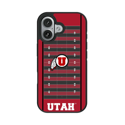 University of Utah Utes Field Bump Phone Case for Apple iPhone