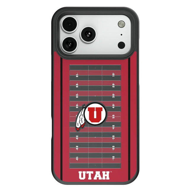 University of Utah Utes Field Bump Phone Case for Apple iPhone
