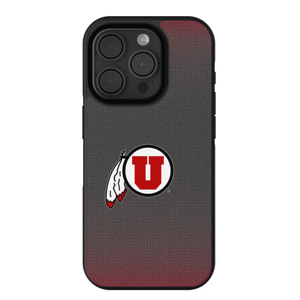 University of Utah Utes Linen Bump Phone Case for Apple iPhone