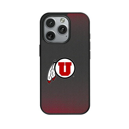 University of Utah Utes Linen MagSafe Compatible Phone Case for Apple iPhone