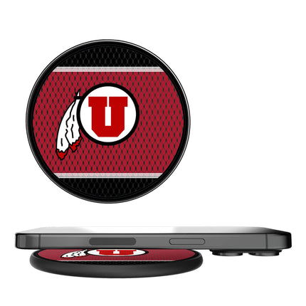 University of Utah Utes Mesh 15-Watt Wireless Charger