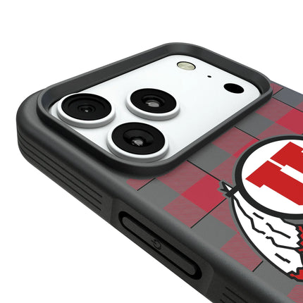 University of Utah Utes Plaid Bump Phone Case for Apple iPhone