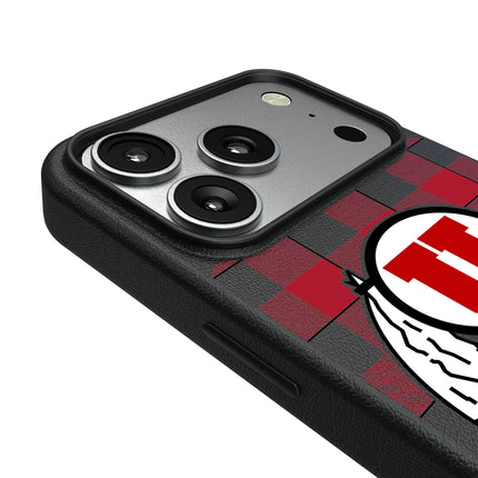 University of Utah Utes Plaid MagSafe Compatible Phone Case for Apple iPhone
