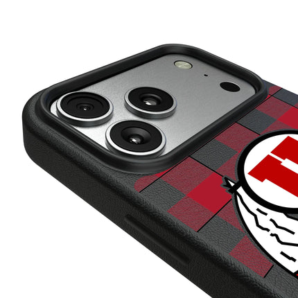 University of Utah Utes Plaid MagSafe Compatible Phone Case for Apple iPhone