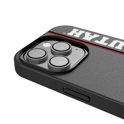 University of Utah Utes Sidebar Bump Phone Case for Apple iPhone