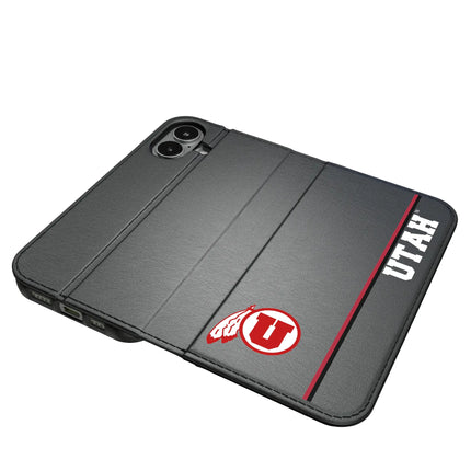 University of Utah Utes Sidebar Folio 2.0 Case for Apple iPhone
