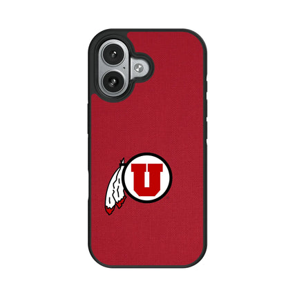 University of Utah Utes Solid Bump Phone Case for Apple iPhone