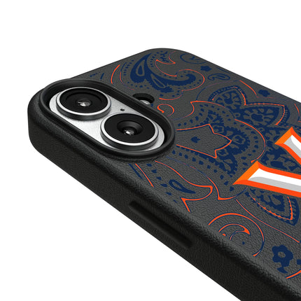 University of Virginia Cavaliers Paisley MagSafe Compatible Phone Case for Apple iPhone