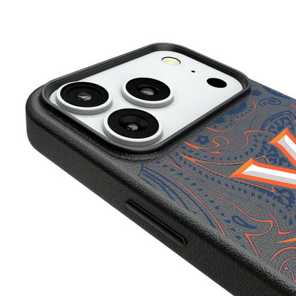 University of Virginia Cavaliers Paisley MagSafe Compatible Phone Case for Apple iPhone