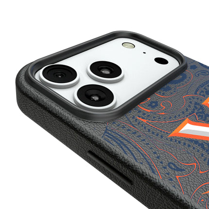 University of Virginia Cavaliers Paisley MagSafe Compatible Phone Case for Apple iPhone