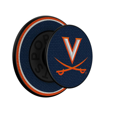 University of Virginia Cavaliers Stripe PopSockets Magnetic Phone Grip and Stand