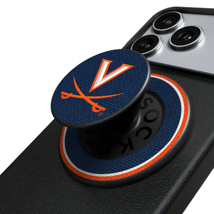 University of Virginia Cavaliers Stripe PopSockets Magnetic Phone Grip and Stand