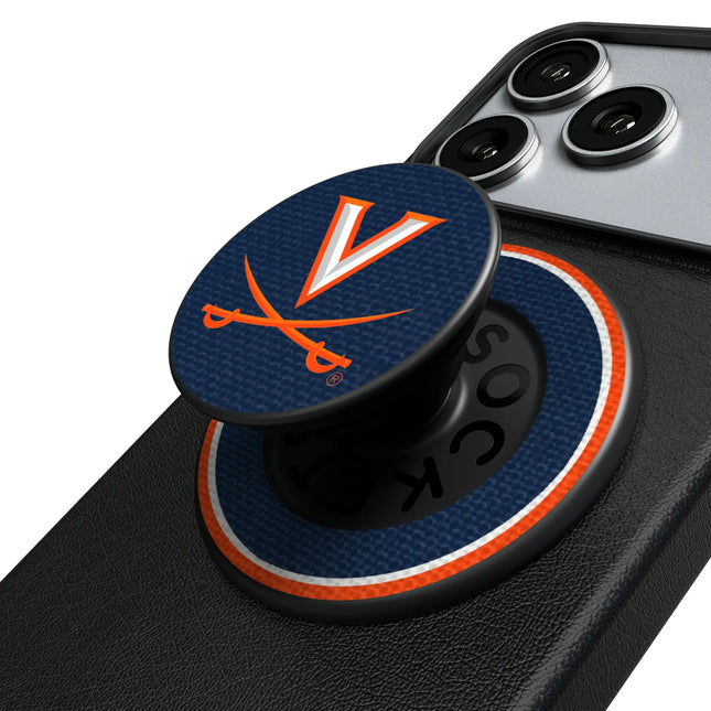University of Virginia Cavaliers Stripe PopSockets Magnetic Phone Grip and Stand