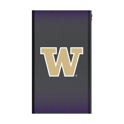University of Washington Huskies Linen 5000mAh Flat Powerbank