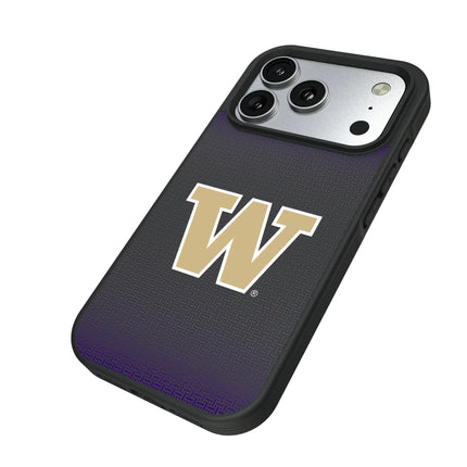 University of Washington Huskies Linen Bump Phone Case for Apple iPhone