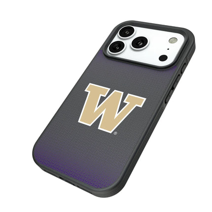 University of Washington Huskies Linen Bump Phone Case for Apple iPhone