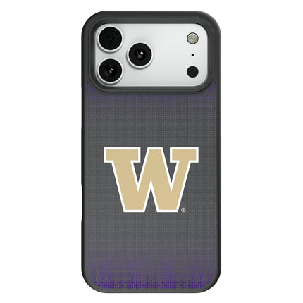 University of Washington Huskies Linen Bump Phone Case for Apple iPhone