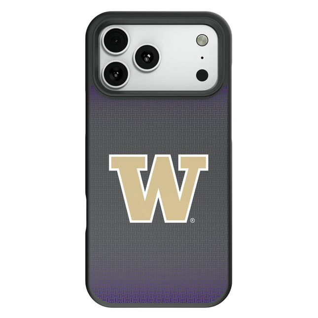 University of Washington Huskies Linen Bump Phone Case for Apple iPhone