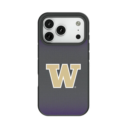 University of Washington Huskies Linen Bump Phone Case for Apple iPhone