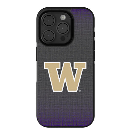 University of Washington Huskies Linen Bump Phone Case for Apple iPhone