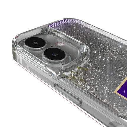 University of Washington Huskies Linen Glitter Phone Case for Apple iPhone