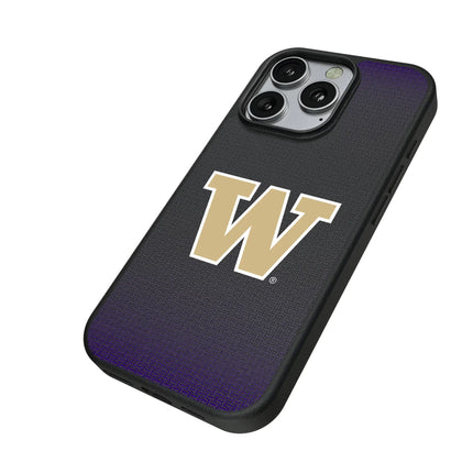 University of Washington Huskies Linen MagSafe Compatible Phone Case for Apple iPhone