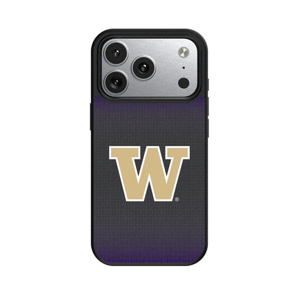 University of Washington Huskies Linen MagSafe Compatible Phone Case for Apple iPhone
