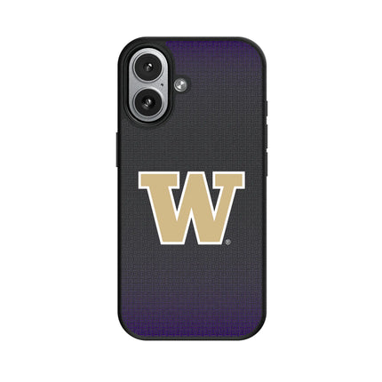 University of Washington Huskies Linen MagSafe Compatible Phone Case for Apple iPhone