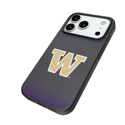 University of Washington Huskies Linen MagSafe Compatible Phone Case for Apple iPhone