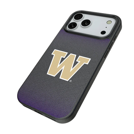 University of Washington Huskies Linen MagSafe Compatible Phone Case for Apple iPhone