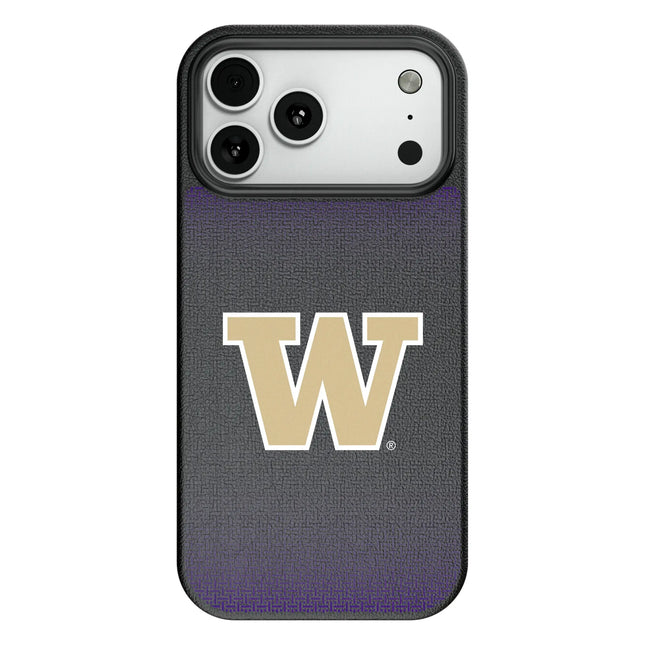 University of Washington Huskies Linen MagSafe Compatible Phone Case for Apple iPhone