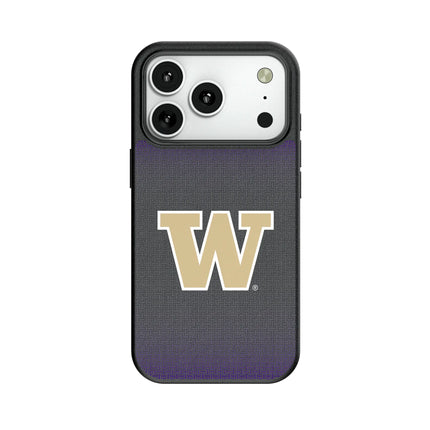 University of Washington Huskies Linen MagSafe Compatible Phone Case for Apple iPhone