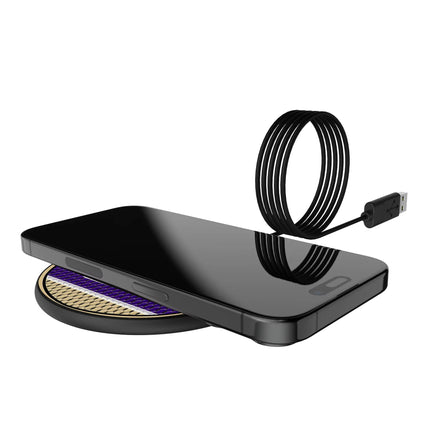 University of Washington Huskies Mesh 15-Watt Wireless Charger