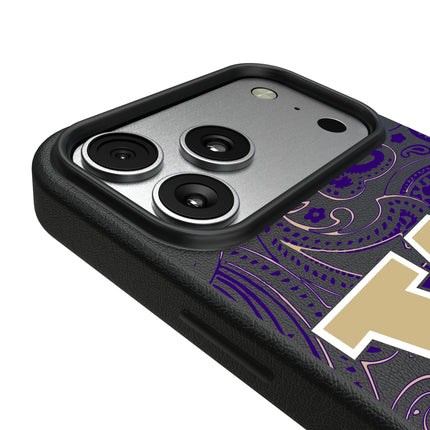 University of Washington Huskies Paisley MagSafe Compatible Phone Case for Apple iPhone