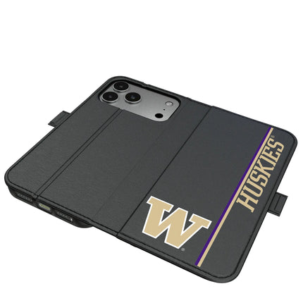 University of Washington Huskies Sidebar Folio 2.0 Case for Apple iPhone
